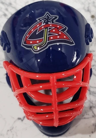 Custom Columbus Blue Jackets pocket pro helmet hockey goalie mask throwback Cover