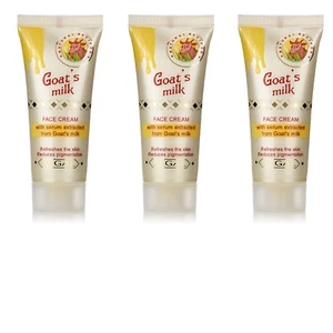 3x Ziegenmilch Gesicht Serum Creme Altersflecken Pigmentstörung Melanin Anti Age - Bild 1 von 1