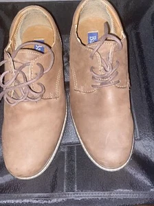 G H Bass Tyson  10 M Brown Oil  Leather Casual Dress Oxfords Waterproof Shoes - Picture 1 of 5