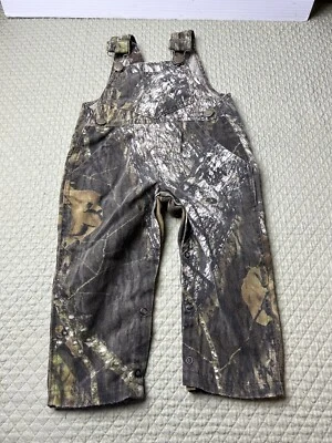 Jordan Lee Originals Mossy Oak Camo Bib Overalls Child's 12 Months - Image 1 of 4