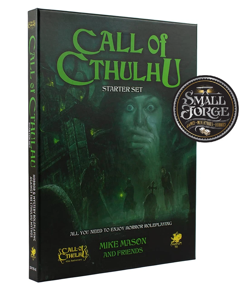 Call of Cthulhu RPG 2nd Edition Starter Set. Chaosium CHA23178-X.