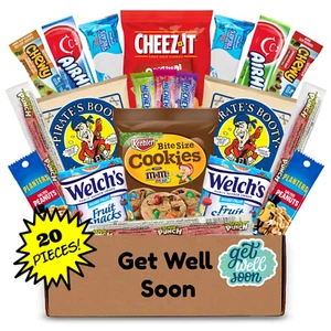Get Well Soon Gift Basket for Men and Women - Care Package for Recovery - Picture 1 of 12