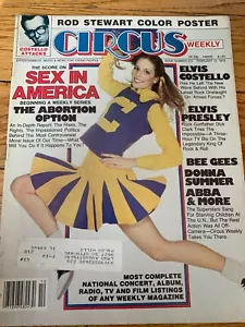 CIRCUS Magazin Februar 1979 klassische Rock Roll Musik ROD STEWART ELVIS COSTELLO - Bild 1 von 3