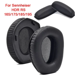 For Sennheiser HDRRS165/175/185/195 Headset Headband Cushions Ear Pads Earmuffs - Imagen 1 de 15