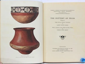 The Pottery of Pecos Volume 1 by Alfred Kidder 1931 – Illustrated - Imagen 1 de 6