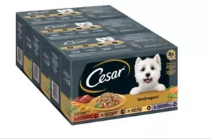 Cesar Ricette Di Campagna Cibo Per Cane, Selezione Assortita, 150 G, 24 Vaschett - Bild 1 von 1