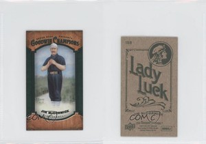 2014 Upper Deck Goodwin Champions Mini Green Lady Luck Back Jim McCormick #158