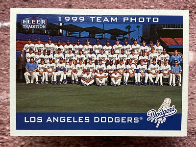 Foto del equipo Fleer Tradition Los Angeles Dodgers #179 2000 Foto 1 de 2