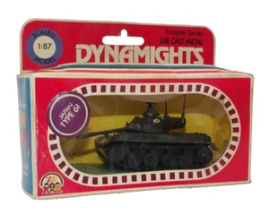 Tanque militar de metal fundido a presión serie Dynamights Trooper modelo a escala 1:87 nuevo en caja - Imagen 1 de 6
