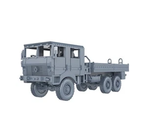 MODERN FRENCH - RENAULT TRM 10000 PLATEAU double cabine 1/56 1/72 1/87 1/100 3D - Imagen 1 de 5