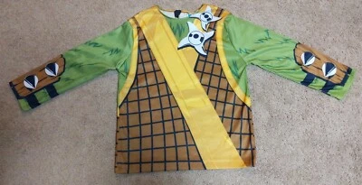 Skylander Bomba Apestosa Disfraz Camisa/Top Niño Talla L Verde Marrón Mangas Largas Usado en Excelente Condición Foto 1 de 4