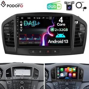 DAB+ Für Opel Insignia A G09 2008-2013 Autoradio Android 13.0 GPS Carplay 2+32GB - Bild 1 von 19