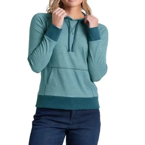 Sudadera con capucha a rayas talla mediana Kuhl Stria para mujer - Imagen 1 de 4