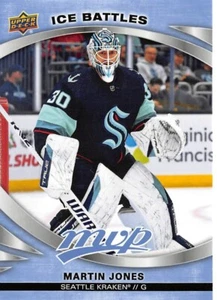2023-24 Upper Deck MVP Ice Battles #48 Martin Jones - Picture 1 of 2