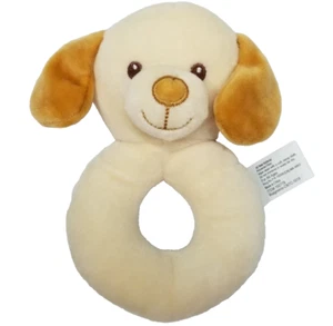 Moon And Stars Plush Puppy Dog Baby Rattle Stuffed Animal 6" Soft Toy Walgreens - Picture 1 of 8