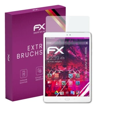atFoliX Glasfolie für Asus ZenPad 3S 10 Z500KL Displayfolie 9H Schutzpanzer - Bild 1 von 4