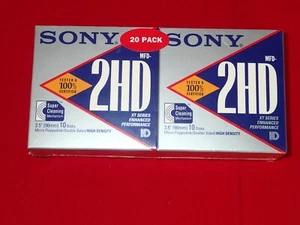 Disquete sellado Sony MFD-2HD 3.5" formatos NOS para IBM o Apple MAC - 20 en total - Imagen 1 de 9