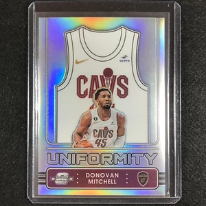2022-23 Contenders Optic Donovan Mitchell Uniformity Silver Prizm No 2 - Picture 1 of 1