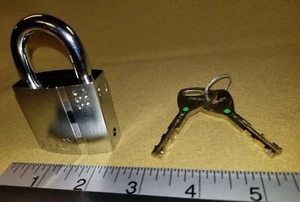 Abloy PL330 Pl 330 model padlock with 2 working keys - New - Picture 1 of 12