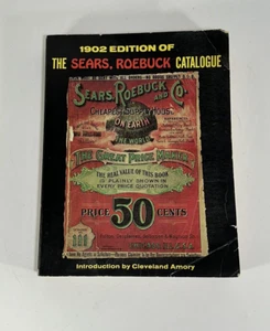 Vintage 1969 Reprint "1902 Edition of The Sears Roebuck Catalogue" USA Paperback - Picture 1 of 12