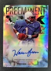 2024 Topps Signature Class Warren Moon inchiostro preminente automatico #PI-WM - Foto 1 di 2