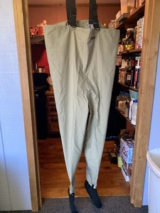 Hodgman Lakestream Lite Breathable Neoprene Nylon Chest Waders Mens Size XL NEW - Picture 1 of 5