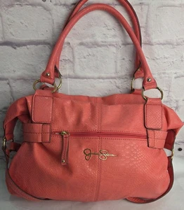 Bolso de Mano Jessica Simpson Coral Imitación Cuero Mujer con Patrón de Piel de Serpiente - Imagen 1 de 10