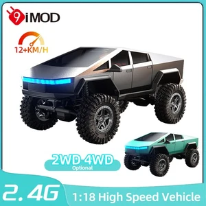 RC Car 1:18 4WD Car 2.4Ghz Switchable Lighting Full-Proportional Simulation Car - Picture 1 of 15