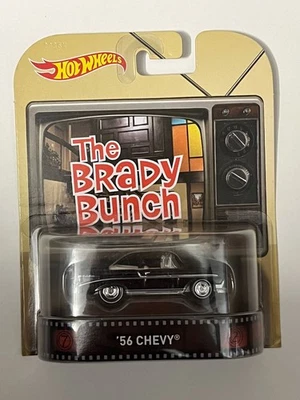 Hot Wheels The Brady Bunch '56 Chevy 2015 Retro Entertainment 1:64 Diecast Car - Image 1 of 3