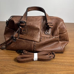 Bolso de Mano Dasein Asa Superior Barril con Correa para el Hombro Cuero Vegano Suave - Imagen 1 de 16