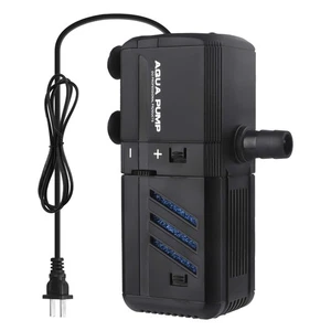Submersible Aquarium Internal Filter 6W, Adjustable Fish Tank Filter with 132... - Picture 1 of 7