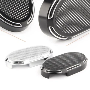 Motorcycle Brake Pedal Pad Cover Fit Harley Dyna V-Rod Sportster XL1200 XL883 - Picture 1 of 12