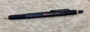 Rotring 800 2.0mm Lead Holder Drafting Mechanical Pencil Black Discontinued - Picture 1 of 2