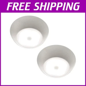 Wireless Motion Sensing Ceiling Light, 2-Pack - Picture 1 of 11