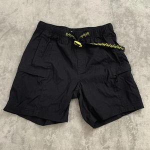 The North Face Shorts Men Small Black Class V Belted Nylon Blend Stretch Hiking - Picture 1 of 10