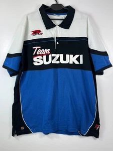 Team Suzuki GSX-R Racing Poloshirt blau weiß schwarz Herren Größe XXL - Bild 1 von 7