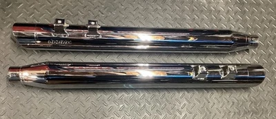 Harley Touring 1995-2016 Cobra 3” cromo silenciadores antideslizantes 6020 Foto 1 de 4