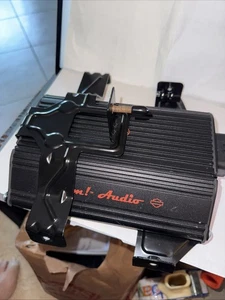 HARLEY DAVIDSON 76000277A BOOM AUDIO SPEAKER AMP 75W X 4 W/MOUNT ROAD GLIDE - Foto 1 di 11