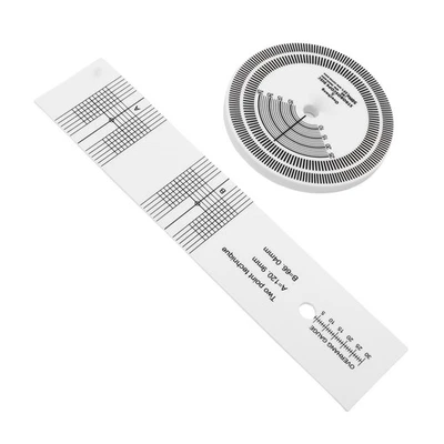 HiFi Turntable Strobe Disc Mat PVC Rotational Speed Detection Turntables Calibra - Image 1 of 4