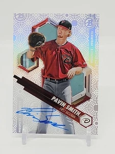 Pavin Smith 2018 Bowman High Tek autógrafo RC AUTO Arizona DBACKS 🔥 - Imagen 1 de 11