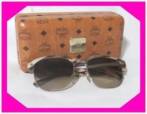 MCM Damen Sonnenbrille braun Birnenmutt braunes Gestell MCM 604S mit Etui - Bild 1 von 5