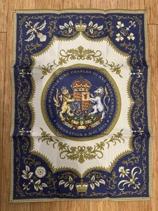 König Karl III Krönung Geschirrtuch Historische Königspaläste - Bild 1 von 5