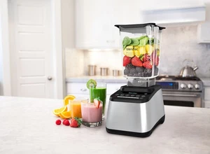 Blendtec Mixer Designer 725 Silbermetalllic WildSide+ Jar Standmixer Smoothie - Bild 1 von 4