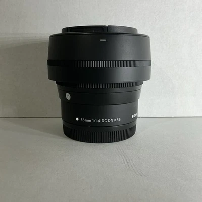 Sigma 56mm f/1.4 DC DN Contemporary Lens for Canon EF-M (with Lens Hood) - Image 1 of 4