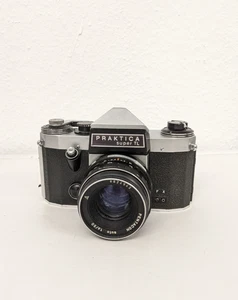 Praktica Super TL FX 35mm Camera Pentacon Auto 1.8/5.0 Lens - Picture 1 of 16