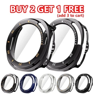 For Samsung Galaxy Watch 8 Classic PC Case Full Protector Screen Glass Cover - Photo 1 sur 25