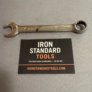 Snap-on Tools USA NEW 15mm Metric 12pt SHORT Chrome Combination Wrench OEXM15B - Picture 1 of 9