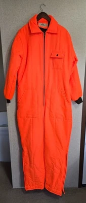 RedHead Mens Insulated Hunting Coveralls Orange Size M Tall - Image 1 of 4