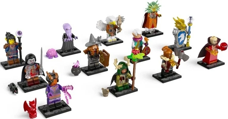 LEGO 71047 Dungeons and Dragons Minifigures - Complete Set of 12 - Image 1 of 1