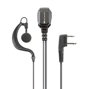 Midland MA21-L PRO Auricolare Microfono Ptt per G6 G7 G8 G9 - C1496 (ATTACCO MID - Foto 1 di 2